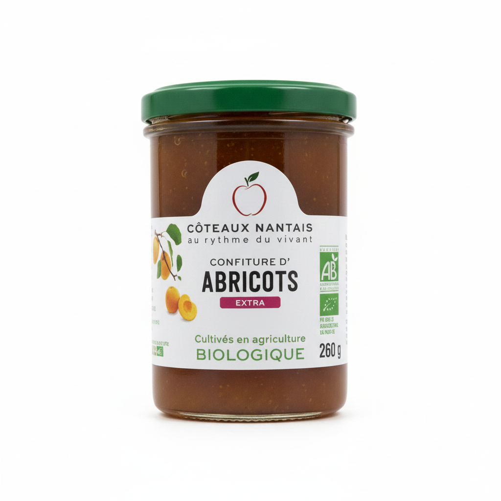 COTEAUX NANTAIS -- Confiture abricot extra