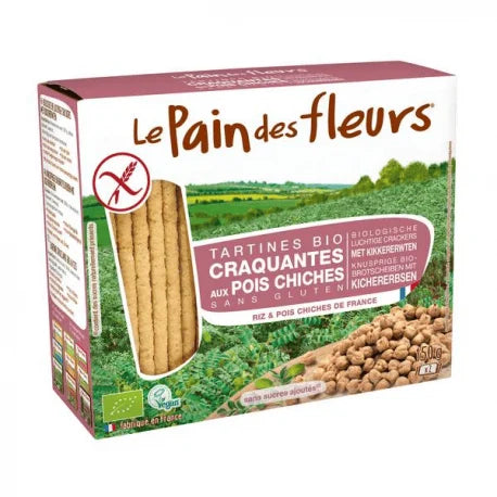 Pain des fleurs pois chiches 150g