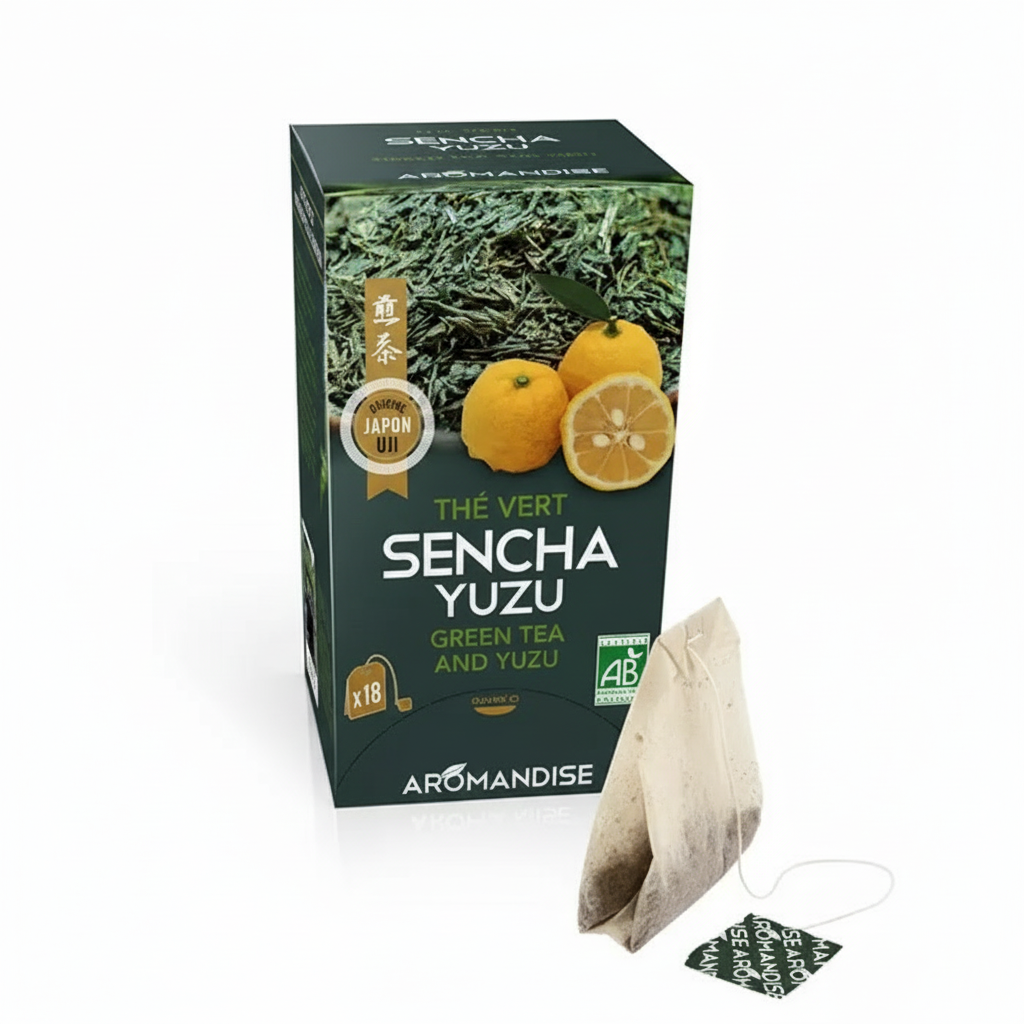 AROMANDISE -- The vert sencha + yuzu du japon