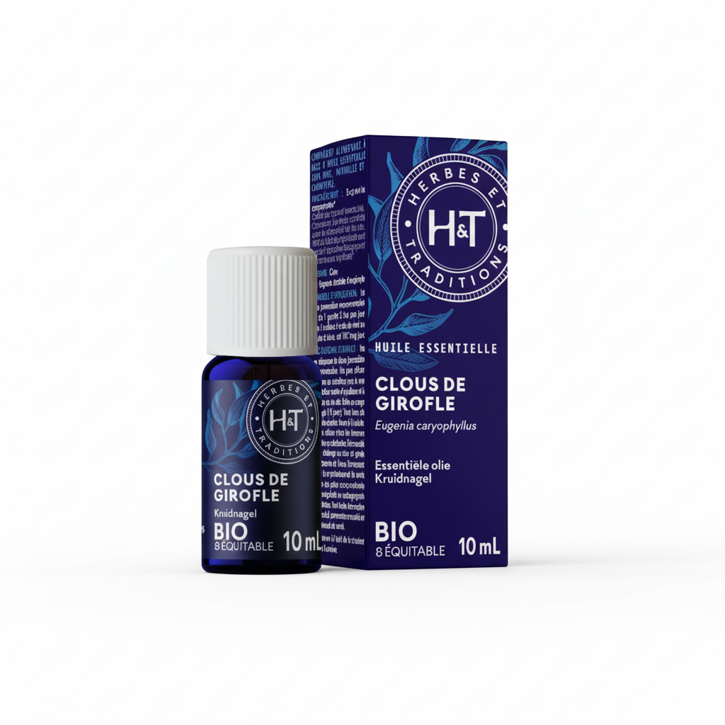 HERBES ET TRADITIONS -- Huile essentielle girofle clous 10ml