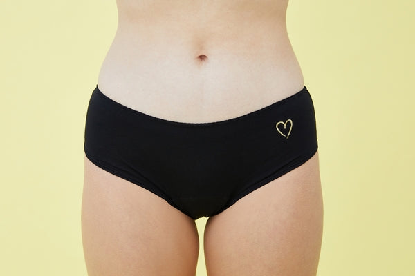 Sisters Republic -- Culotte menstruelle ado tattoo (absorption super) - Taille 12 ans