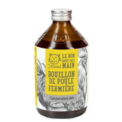 J.Kinski -- Bouillon de poules fermières bio - 525mL