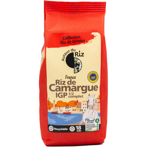 Autour Du Riz -- Riz de camargue igp  1/2 complet (origine France) - 400 g