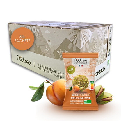 Balls bio abricot pistache (prêt à vendre) - 1