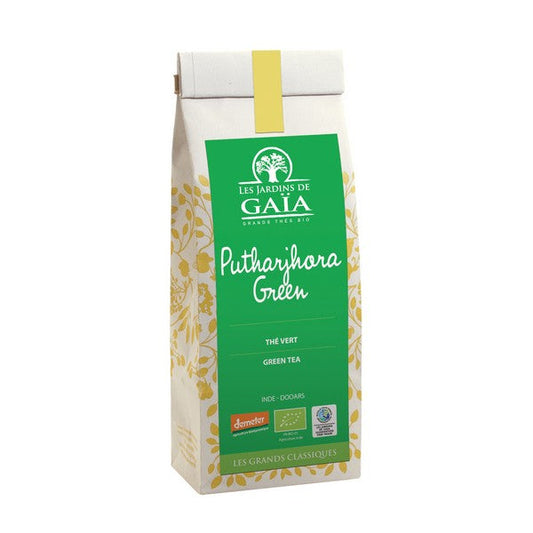 Jardins De Gaïa -- Thé vert bio putharjhora green (nature) - 100 g